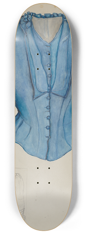 Edna C. Rex - Blouse 8.25 inch art skate deck