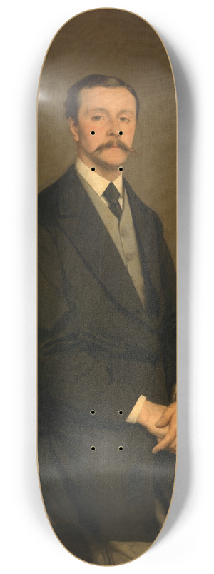 Edouard Agneessens - Portrait of a Man 8.25 inch art skate deck Edouard Agneessens - Portrait of a Man 8.25 inch art skate deck