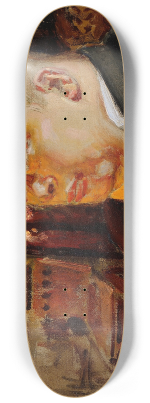 Akseli Gallen-Kallela - Portrait of Eric O. W. Ehrstrm 8.25 inch art skate deck