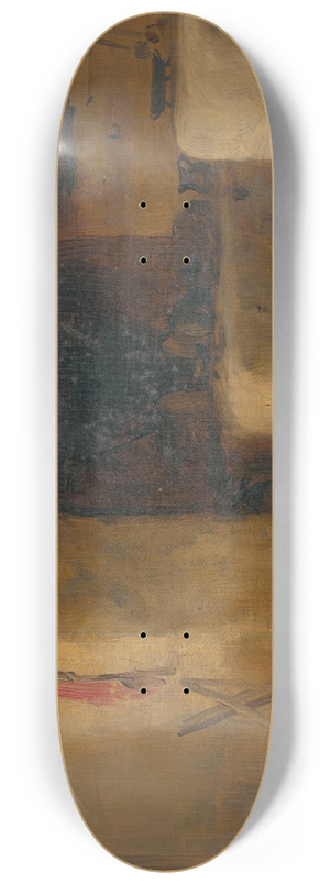 Eduard Ballo - Cottage Interior 8.25 inch art skate deck