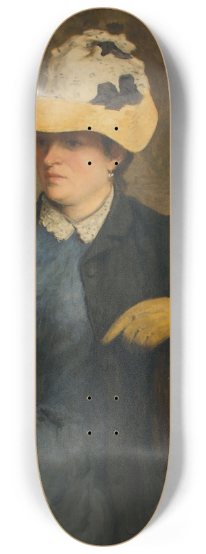 Eduardo Svori - Between two lights 8.25 inch art skate deck