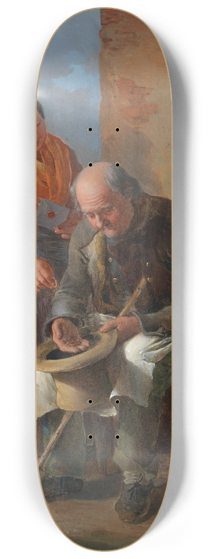 Eduard Ritter - Der letzte Groschen 8.25 inch art skate deck