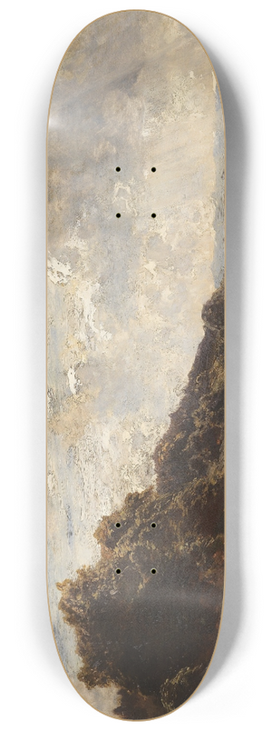 Eduard Schleich The Younger - Abendliche berfahrt 8.25 inch art skate deck