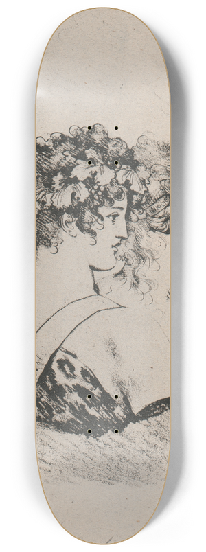 Eduard Strohling - Bacchus and Ariadne 8.25 inch art skate deck