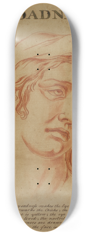 Eduardus Jacobus - Sadness 8.25 inch art skate deck