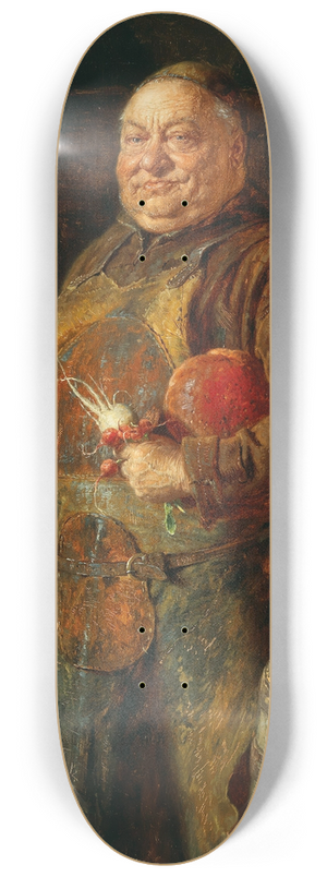 Eduard von Grtzner - A Friar 8.25 inch art skate deck