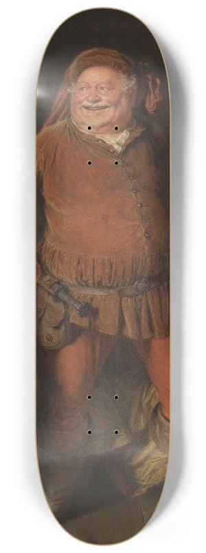 Eduard von Grtzner - Falstaff 8.25 inch art skate deck