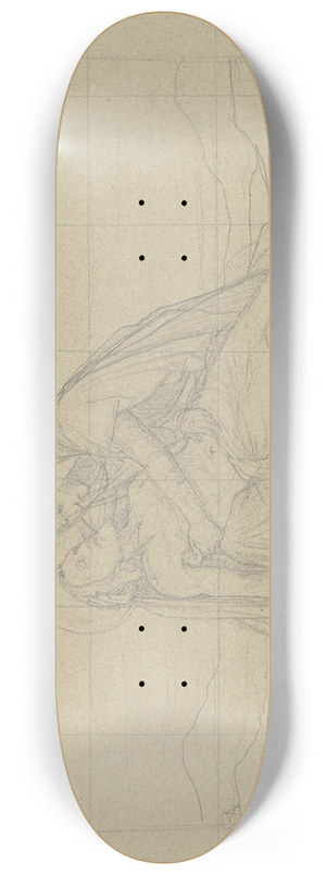 Eduard von Steinle - Piet 2 8.25 inch art skate deck