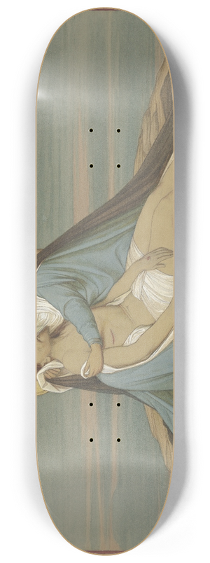 Eduard von Steinle - Piet 8.25 inch art skate deck