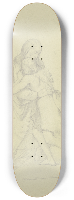 Eduard von Steinle - Rckkehr des verlorenen Sohnes 8.25 inch art skate deck