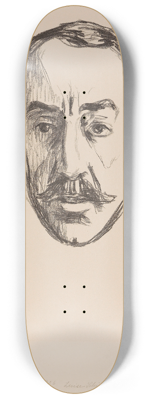 Edvard Munch - Henry van de Velde 8.25 inch art skate deck