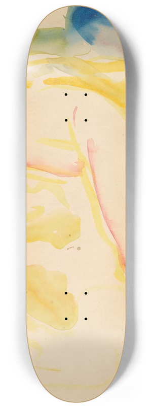Edvard Munch - Seated Female Nude with Blue Stockings 8.25 inch art skate deck Edvard Munch - Seated Female Nude with Blue Stockings 8.25 inch art skate deck