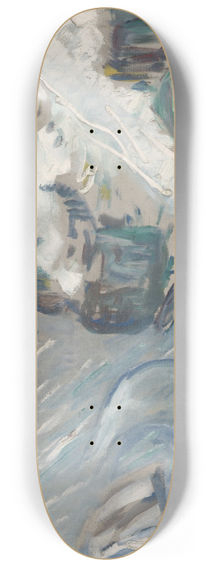 Edvard Munch - Snowstorm by the Sea 8.25 inch art skate deck Edvard Munch - Snowstorm by the Sea 8.25 inch art skate deck