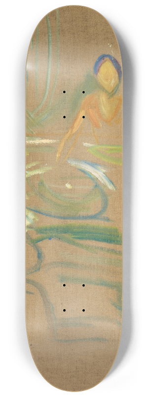 Edvard Munch - The Wedding of the Bohemian 8.25 inch art skate deck Edvard Munch - The Wedding of the Bohemian 8.25 inch art skate deck