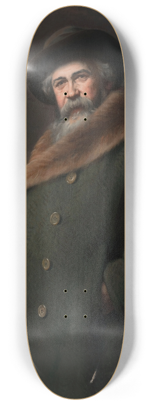 Albert Alphonse Dawant - Portrait dAdrien Demont 8.25 inch art skate deck