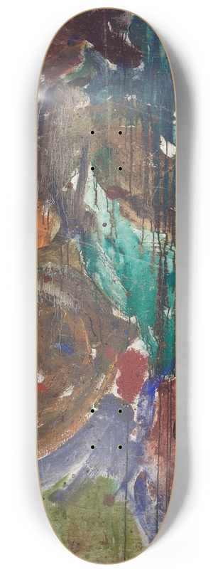 Edvard Weie - Dante and Vergil in the Underworld 8.25 inch art skate deck