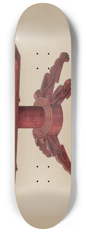 Edward A. Darby - Drop-leaf Table 8.25 inch art skate deck