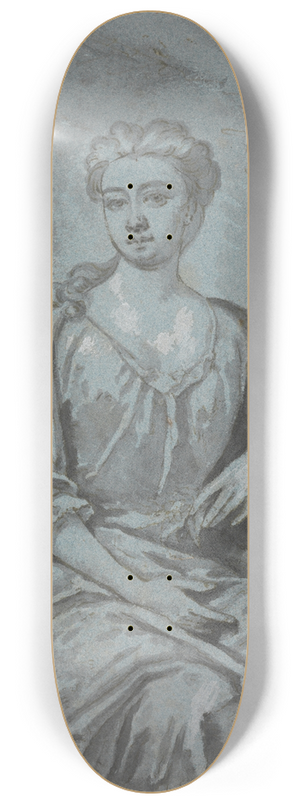 Edward Byng - A Lady 8.25 inch art skate deck Edward Byng - A Lady 8.25 inch art skate deck