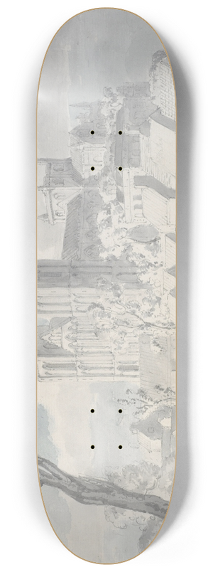 Edward Dayes - Ripon Minster 8.25 inch art skate deck