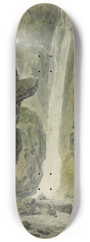 Edward Dayes - Waterfall 8.25 inch art skate deck