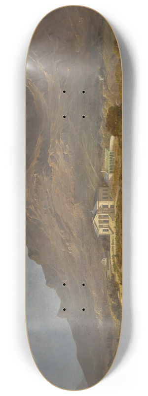 Edward Duncan - Seaforth House, Simonstown, Cape Of Good Hope, South Africa 8.25 inch art skate deck