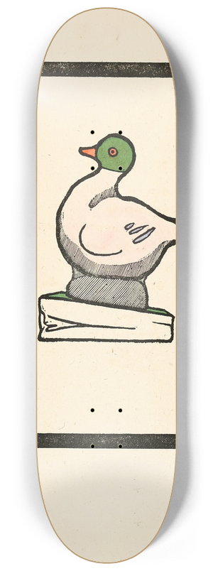 Edward Gordon Craig - The Duck 8.25 inch art skate deck