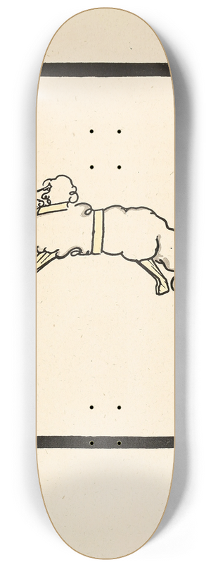 Edward Gordon Craig - The Lamb 8.25 inch art skate deck