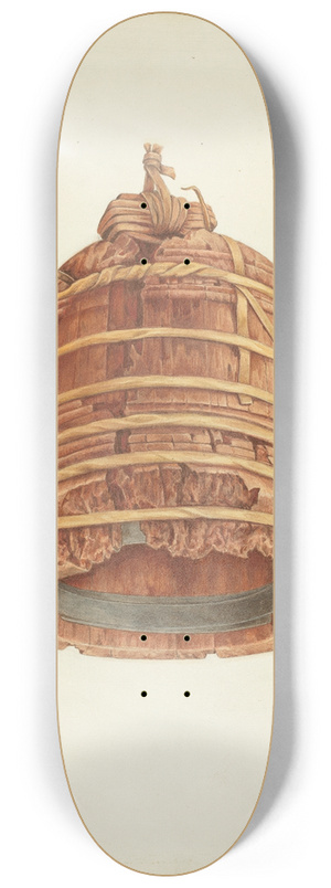 Edward Jewett - Wooden Bell 8.25 inch art skate deck
