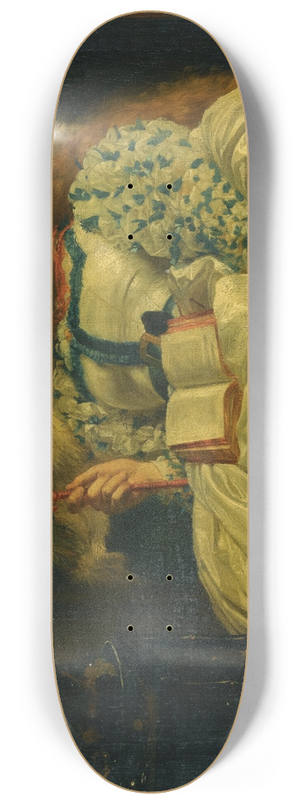 Edward John Poynter - The PeacockFan 8.25 inch art skate deck
