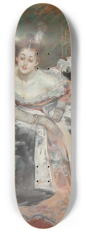 Albert Beck Wenzell - An Indiscretion 8.25 inch art skate deck