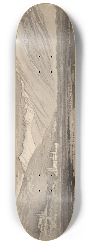 Edward Lear - Taggia 8.25 inch art skate deck Edward Lear - Taggia 8.25 inch art skate deck