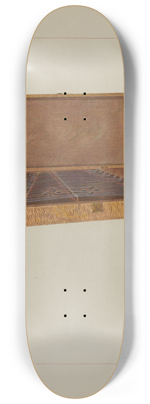 Edward L. Loper - Dulcimer 8.25 inch art skate deck Edward L. Loper - Dulcimer 8.25 inch art skate deck