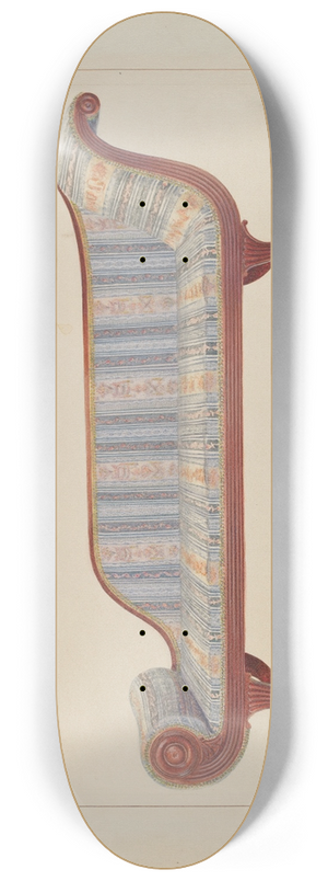 Edward L. Loper - Duncan Phyfe Sofa 8.25 inch art skate deck Edward L. Loper - Duncan Phyfe Sofa 8.25 inch art skate deck