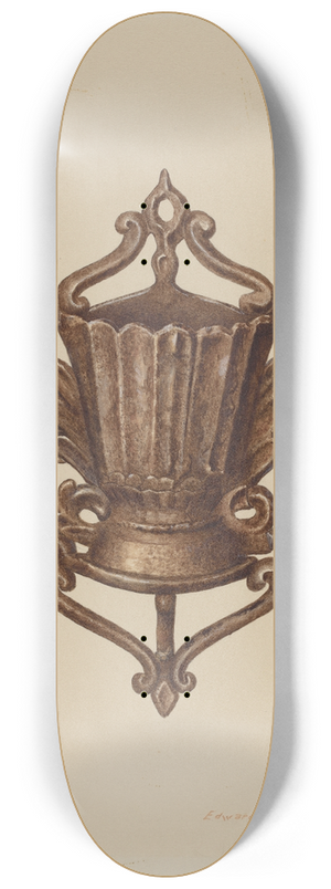 Edward L. Loper - Match Holder 8.25 inch art skate deck