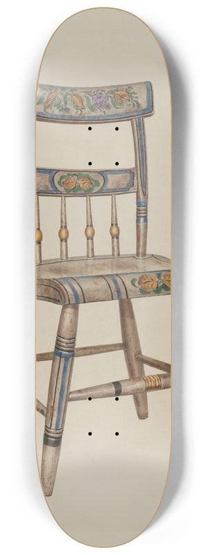 Edward L. Loper - Pa. German Chair 8.25 inch art skate deck Edward L. Loper - Pa. German Chair 8.25 inch art skate deck