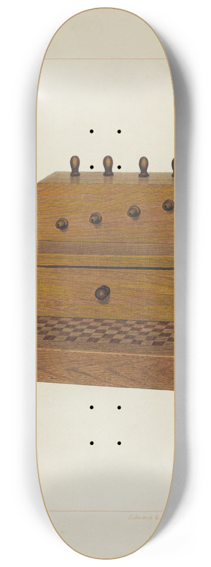 Edward L. Loper - Sewing Kit and Spool Box 8.25 inch art skate deck Edward L. Loper - Sewing Kit and Spool Box 8.25 inch art skate deck