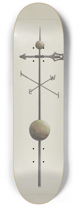 Edward L. Loper - Weather Vane 8.25 inch art skate deck