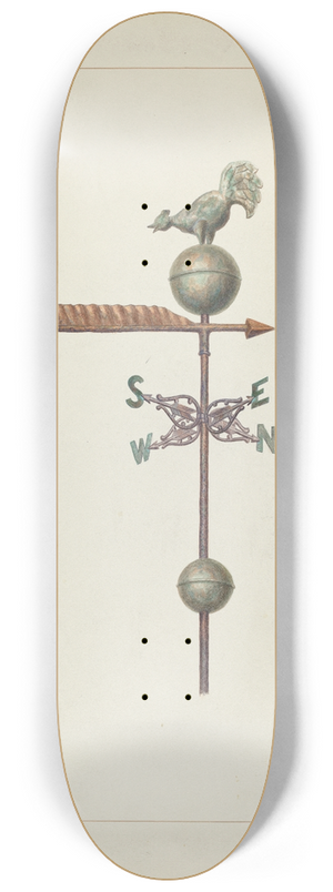 Edward L. Loper - Weather Vane 8.25 inch art skate deck
