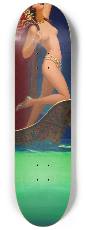 Edward Mason Eggleston - Flaming Arrow 8.25 inch art skate deck