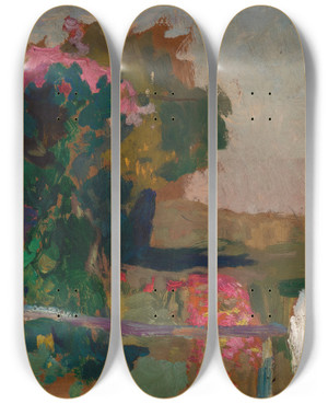 Triptych art skateboard deck of Jan Stanislawski Ukrainian Theme by Jan Stanislawski (1860-1907) Triptych art skateboard deck of Jan Stanislawski Ukrainian Theme by Jan Stanislawski (1860-1907)