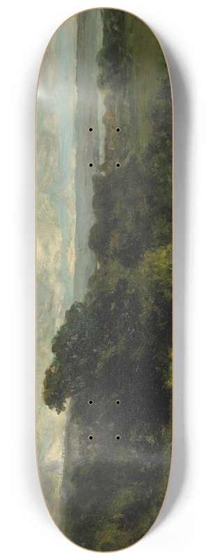 Edward Mitchell Bannister - Pleasant Pastures 8.25 inch art skate deck