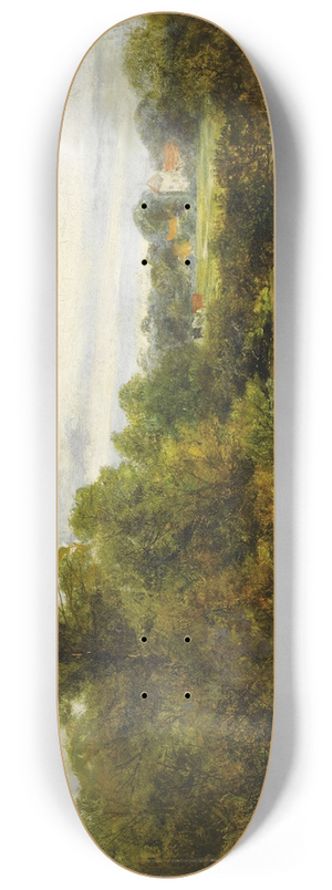 Edward Mitchell Bannister - Summertime 8.25 inch art skate deck