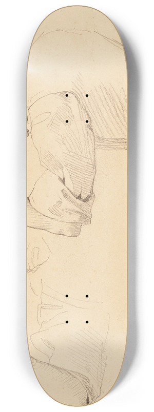 Albert Besnard - Etude dhomme pour lcole de pharmacie 8.25 inch art skate deck Albert Besnard - Etude dhomme pour lcole de pharmacie 8.25 inch art skate deck