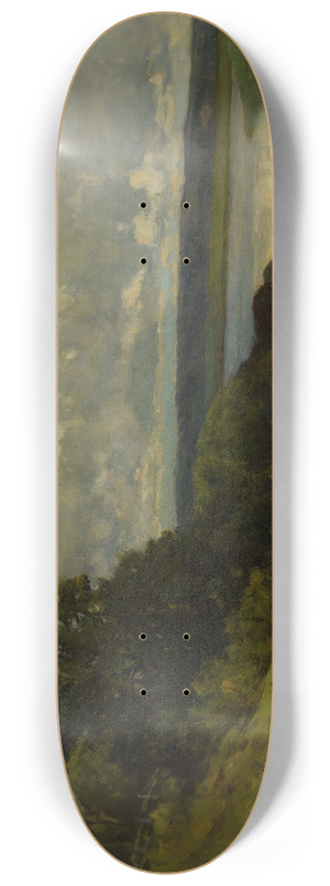 Edward Mitchell Bannister - The Palmer River 8.25 inch art skate deck