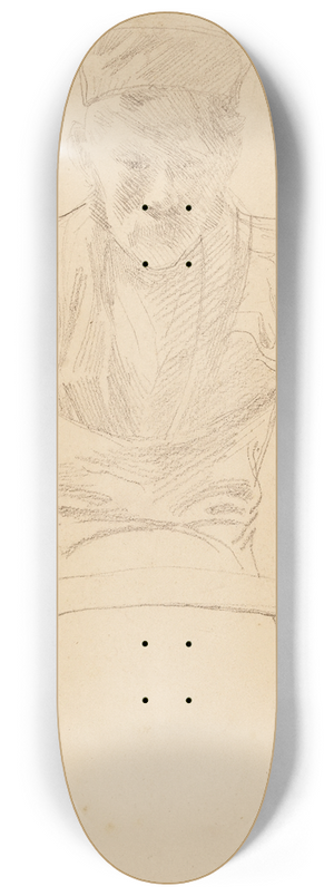 Albert Besnard - Etude dhomme pour un des panneaux de lcole de pharmacie 8.25 inch art skate deck Albert Besnard - Etude dhomme pour un des panneaux de lcole de pharmacie 8.25 inch art skate deck