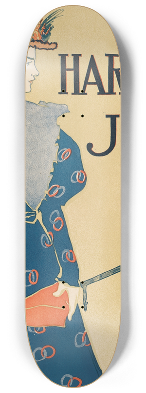 Edward Penfield - Harpers July 8.25 inch art skate deck