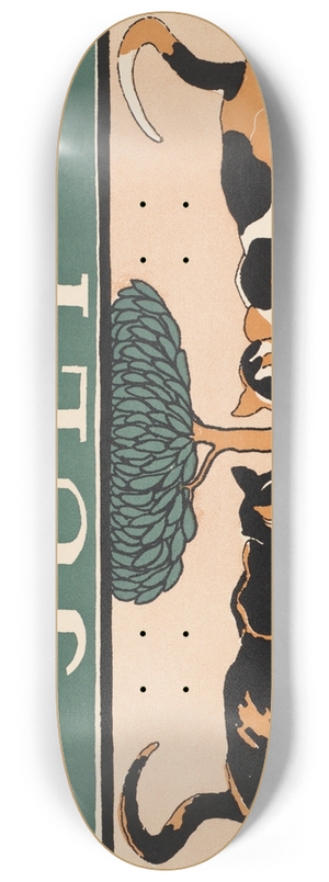Edward Penfield - Harpers July 8.25 inch art skate deck Edward Penfield - Harpers July 8.25 inch art skate deck