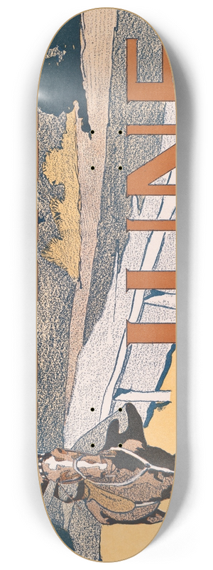 Edward Penfield - Harpers June 8.25 inch art skate deck Edward Penfield - Harpers June 8.25 inch art skate deck