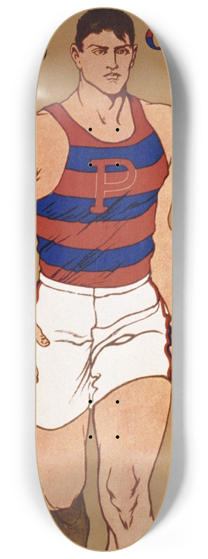 Edward Penfield - U of P 8.25 inch art skate deck
