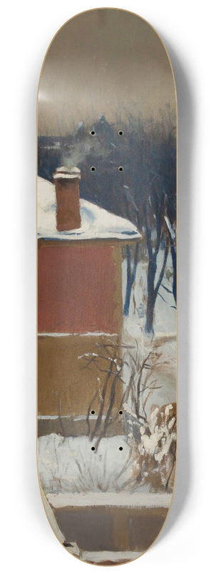 Edward Trojanowski - Planty Park in Krakw 8.25 inch art skate deck